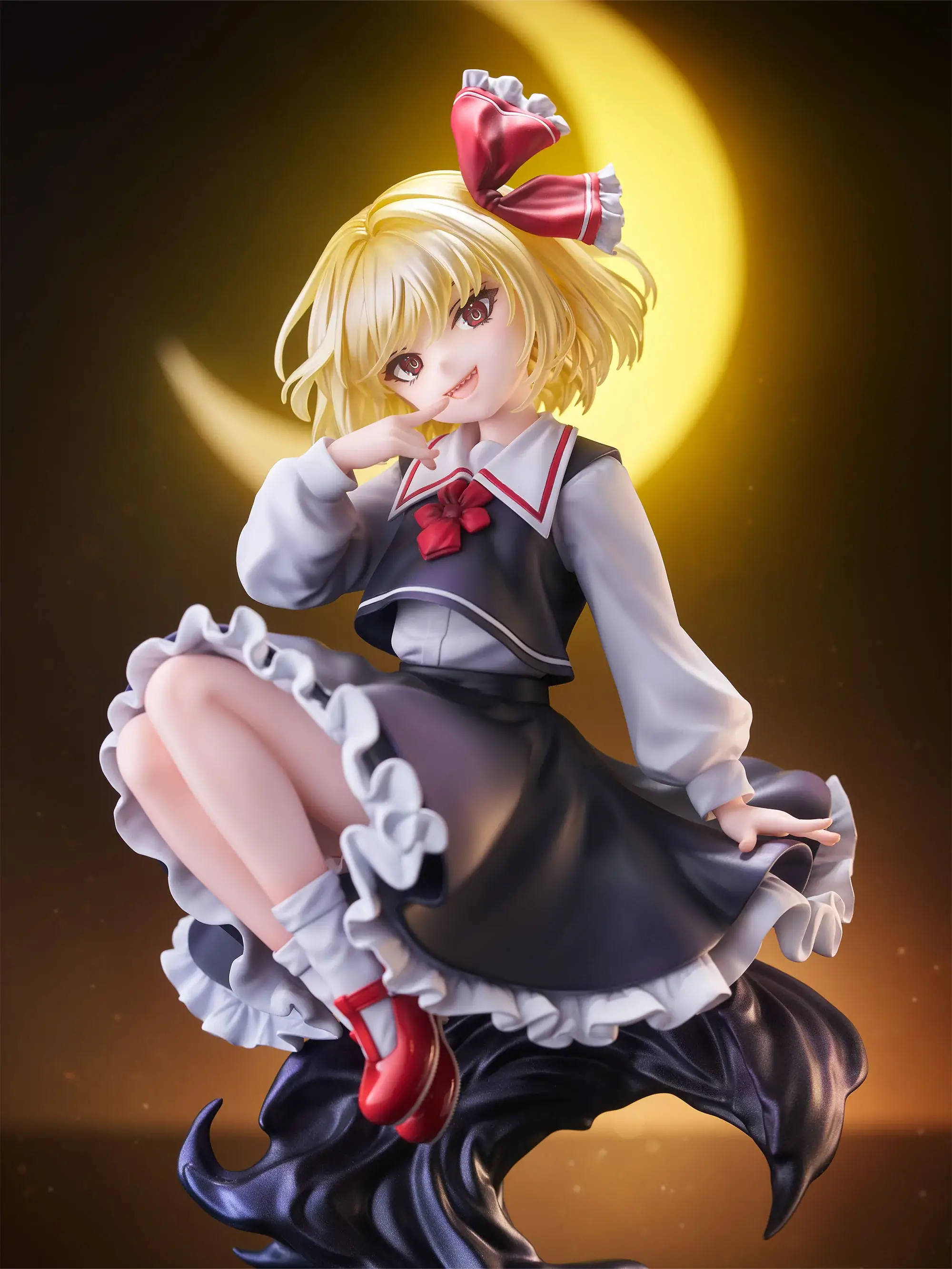 Figurine Rumia illustration by Uoozan de Touhou Project par F:NEX, échelle 1/7, hauteur 240 mm